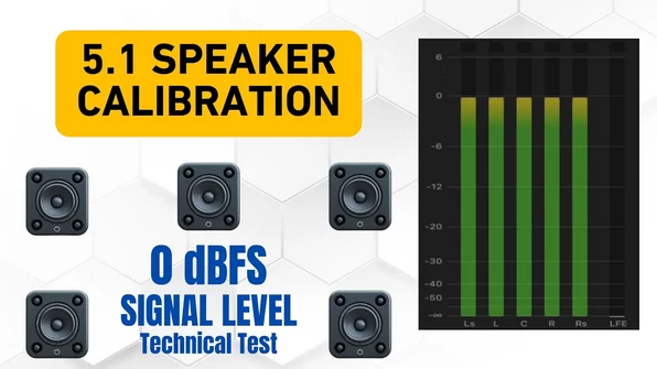 Speaker Calibration 0 dB Reference Signal