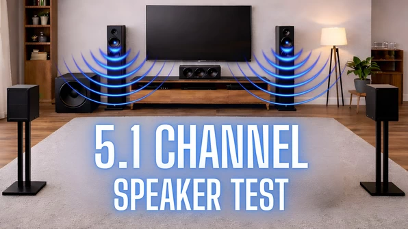 5.1 Speaker Surround Sound Test Speaker Demo