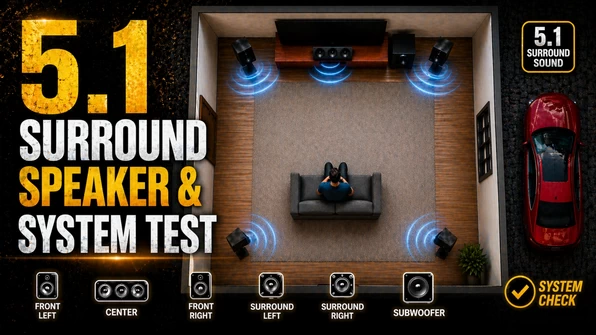 5.1 Home Theater Full System Check