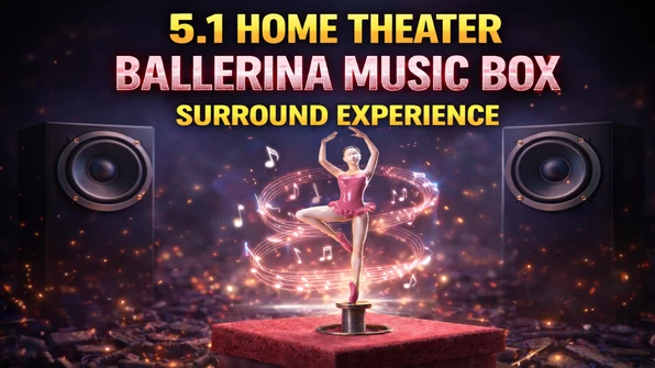 Ballerina Music Box in 5.1 Surround