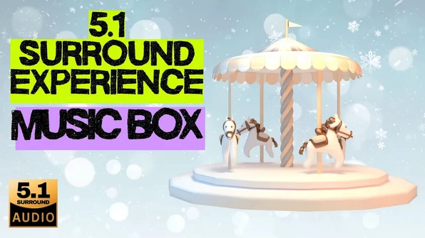 Carousel 5.1 Surround Music Box