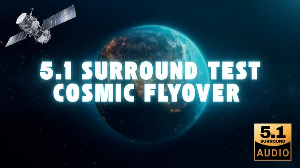 Cosmic Flyover 5.1 Surround Sound Test