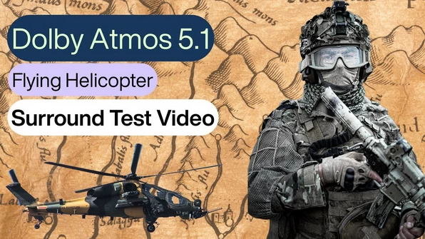 Helicopter Fly 5.1 Surround Test