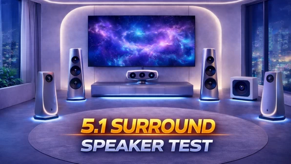5.1 Home Theatre All Channels Check
