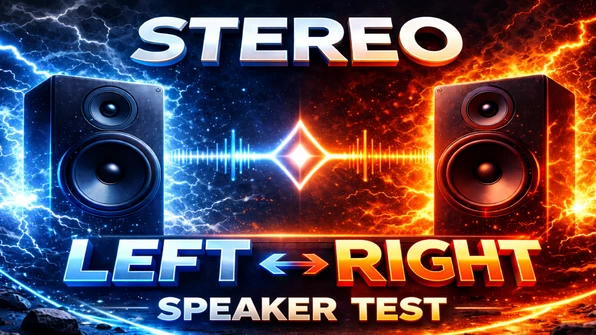 Stereo Left Right Speaker Test