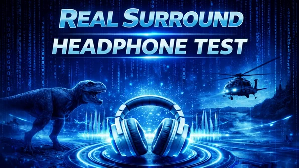 Surround Headphone Test Spatial Audio