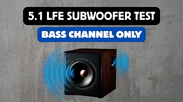 Subwoofer Bass Test | Deep Sub Bass | LFE Channel Only